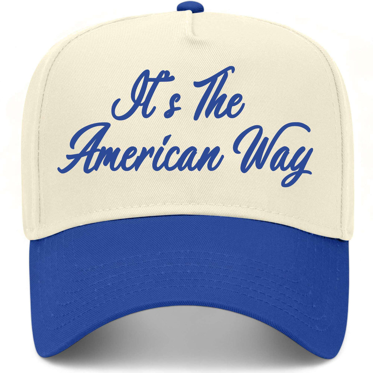 It's The American Way Cursive Hat