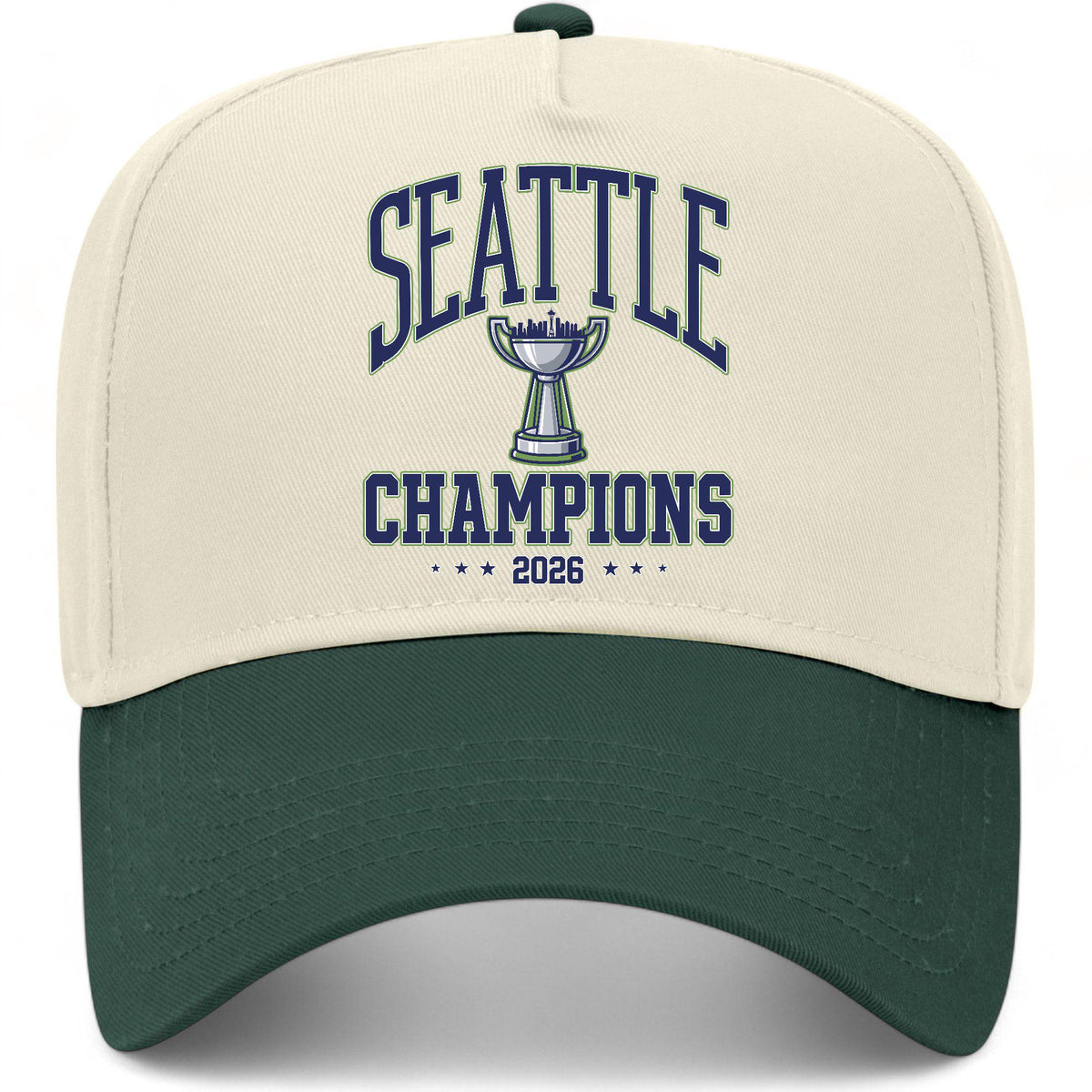 Seattle Football 2026 Champions Skyline Hat