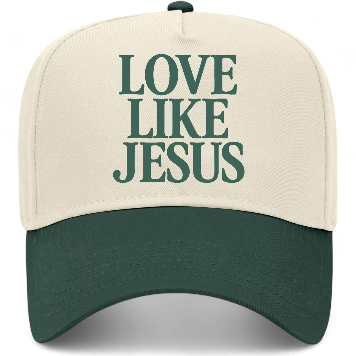 Love Like Jesus Stacked Hat