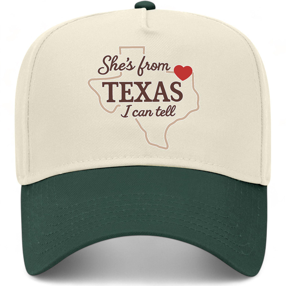 She's From Texas I Can Tell State Hat