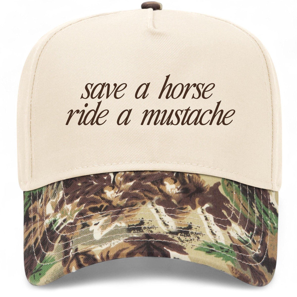 Wholesale: Save A Horse Ride A Mustache Hat | Discounted Hat Bundles | Trending and In Demand Hats for Businesses & Boutiques