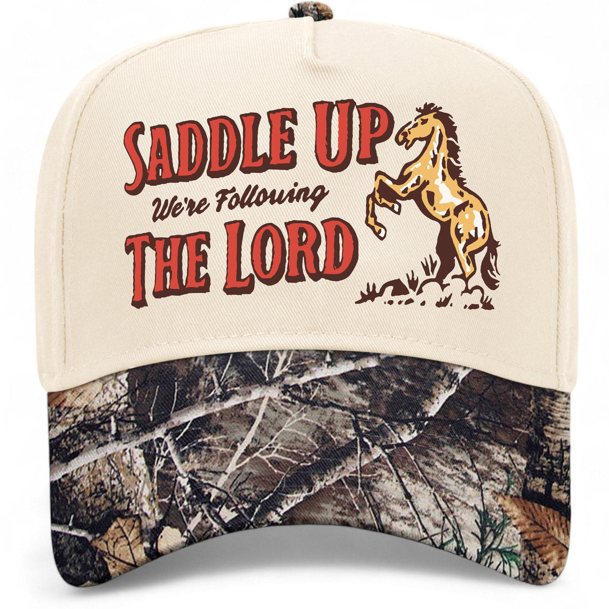 Wholesale: Saddle Up We're Following The Lord Hat | Discounted Hat Bundles | Trending and In Demand Hats for Businesses & Boutiques