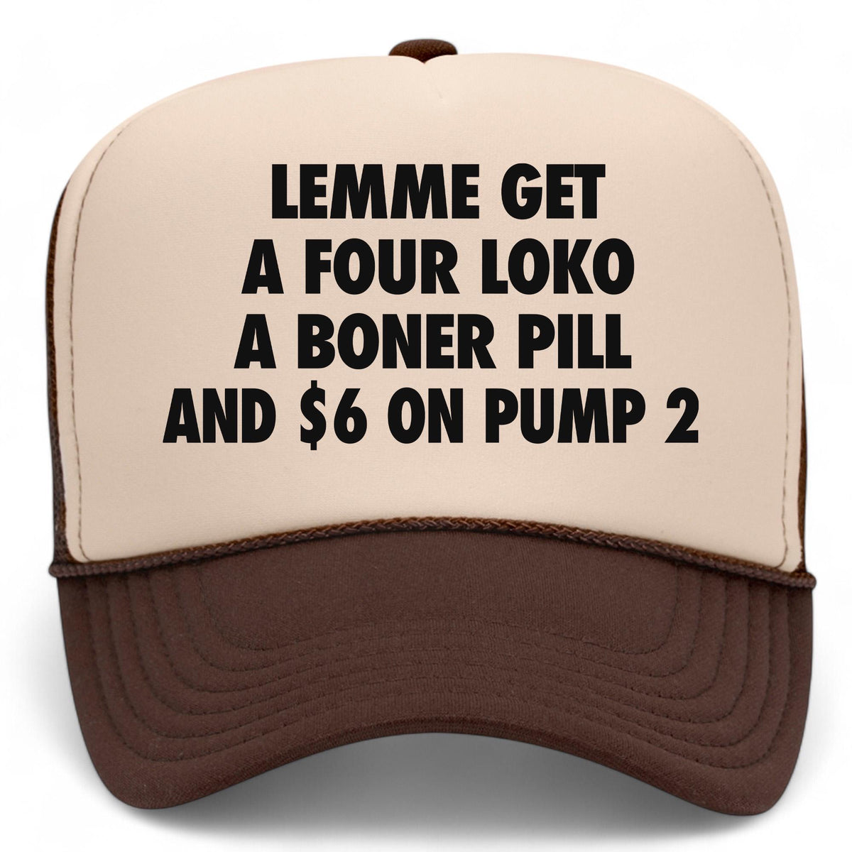 Lemme Get 6 On Pump 2 Mesh Back Hat