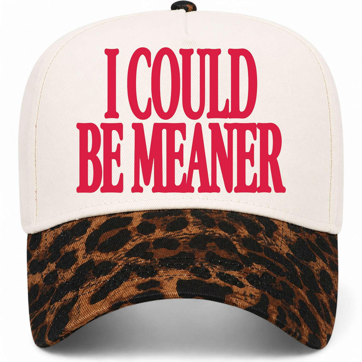 I Could Be Meaner Serif Hat