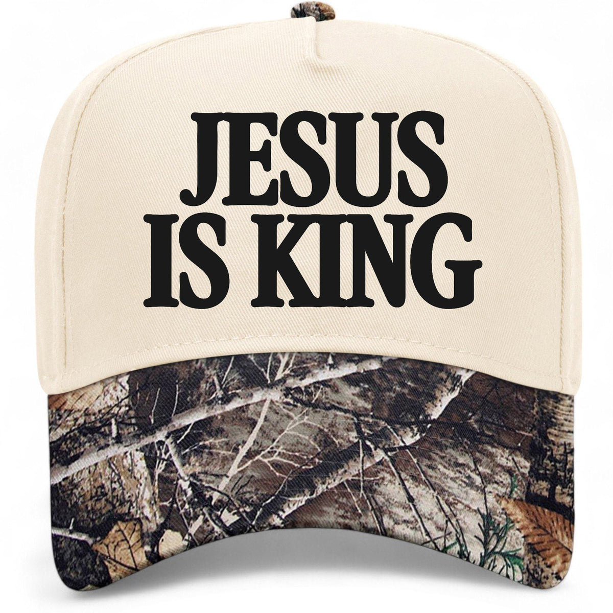 Jesus Is King Serif Hat