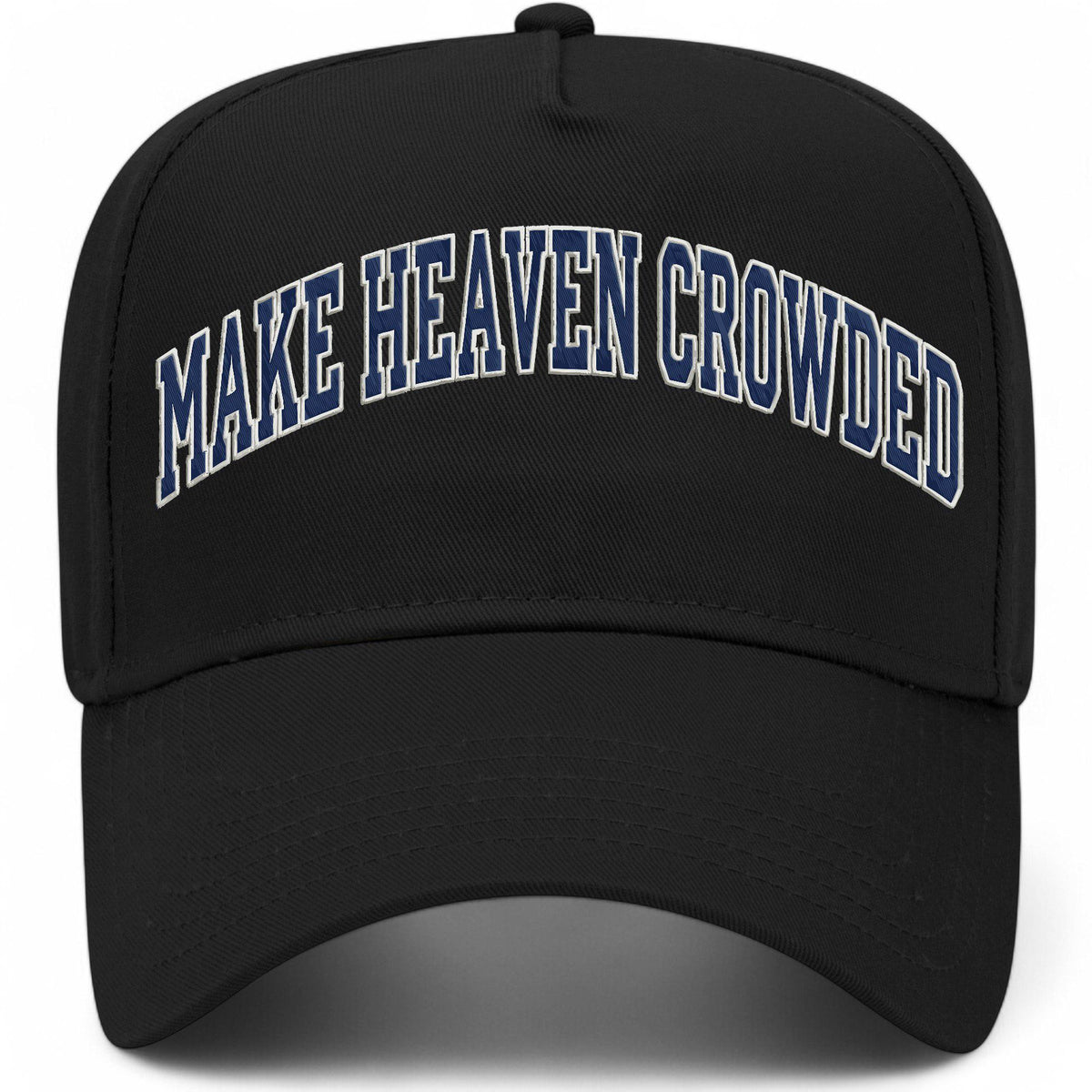 Make Heaven Crowded Navy Hat