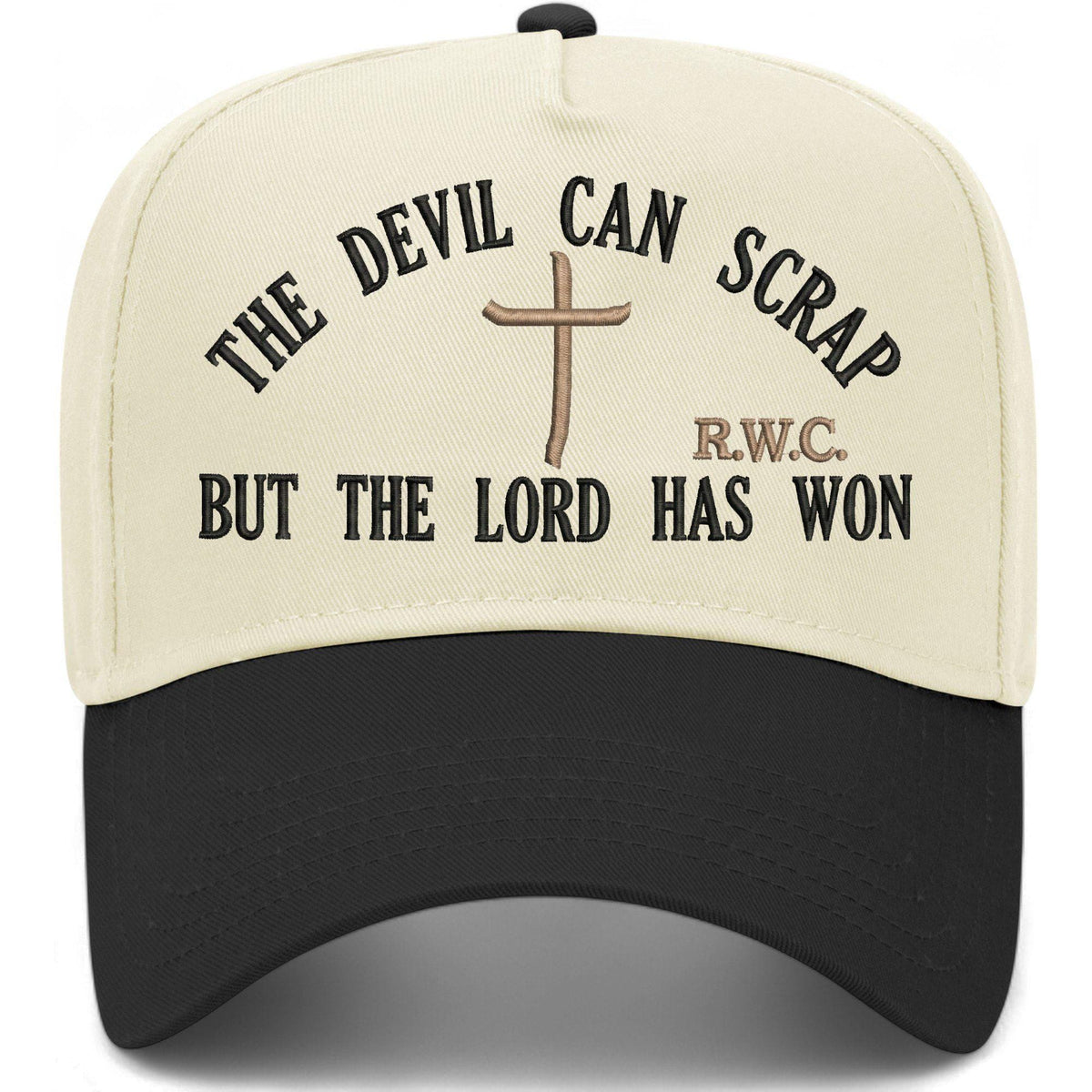 The Devil Can Scrap But The Lord Has Won Hat