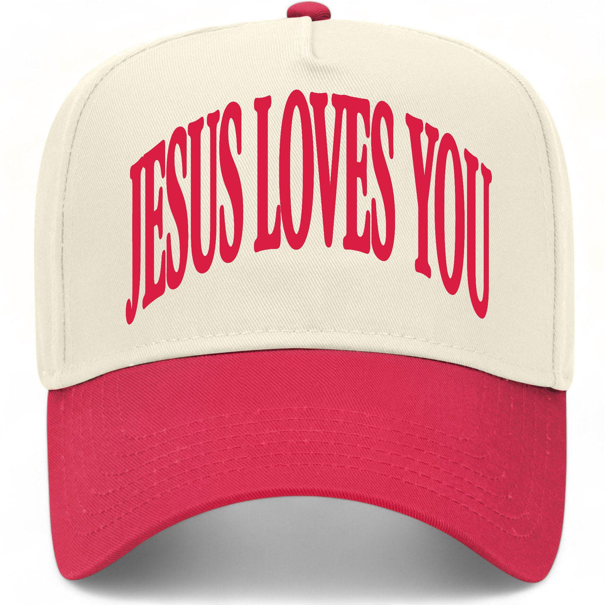 Jesus Loves You Arch Hat