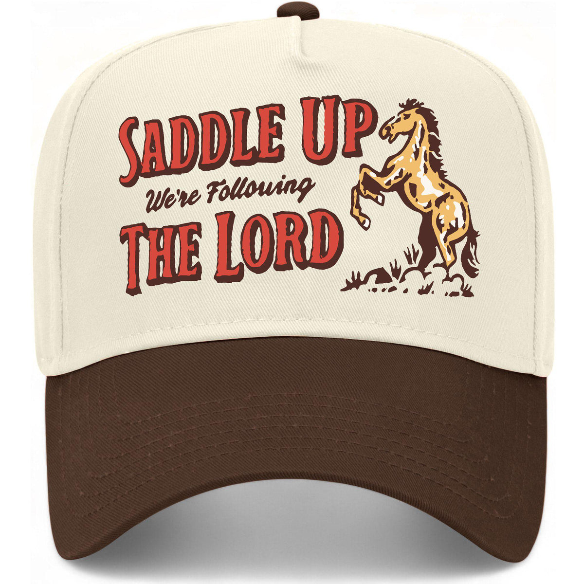 Saddle Up We're Following The Lord Hat