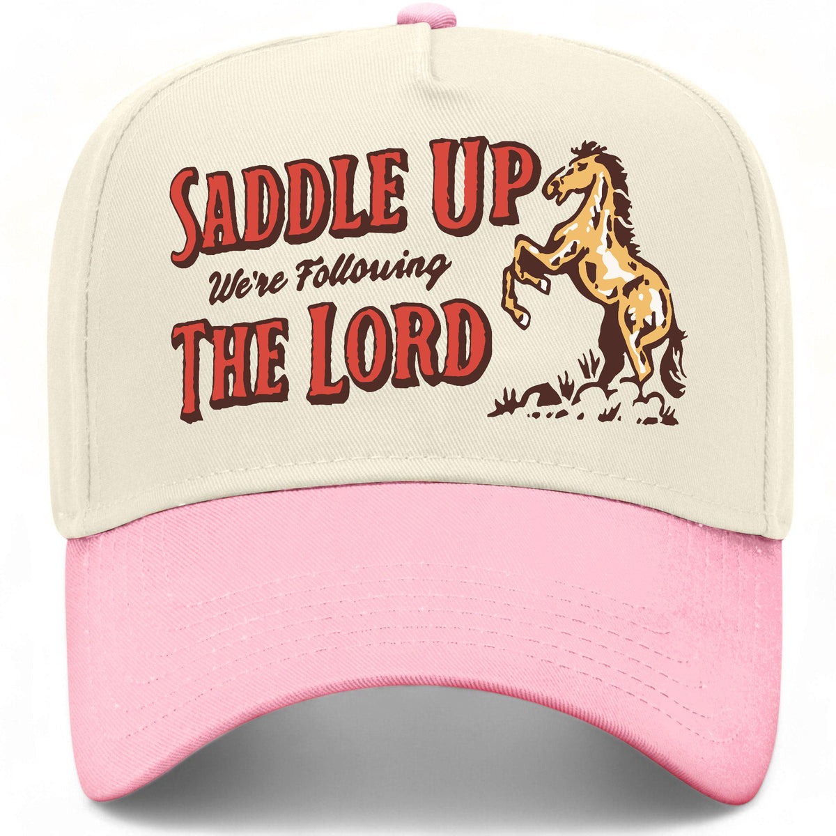 Saddle Up We're Following The Lord Hat