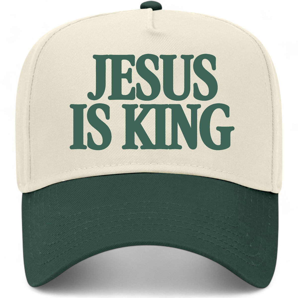 Jesus Is King Serif Hat