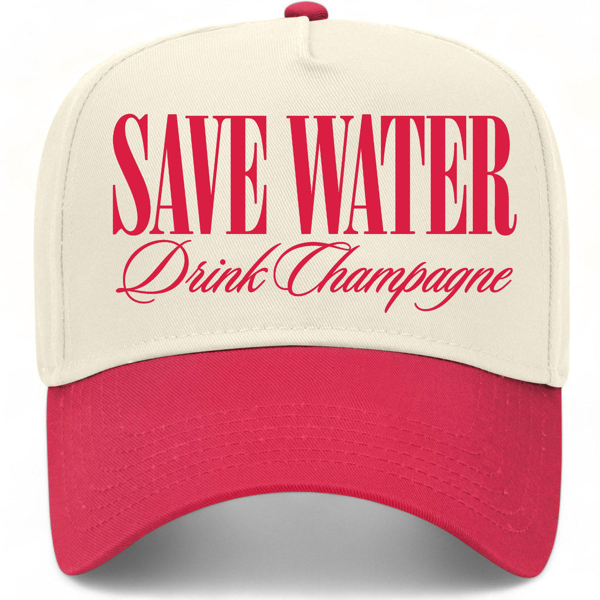 Save Water Drink Champagne Hat