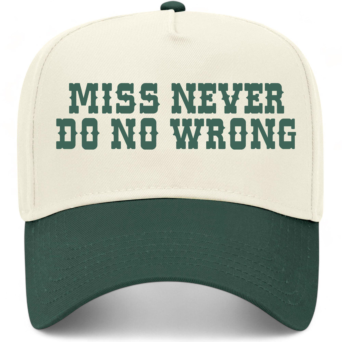 Miss Never Do No Wrong Hat