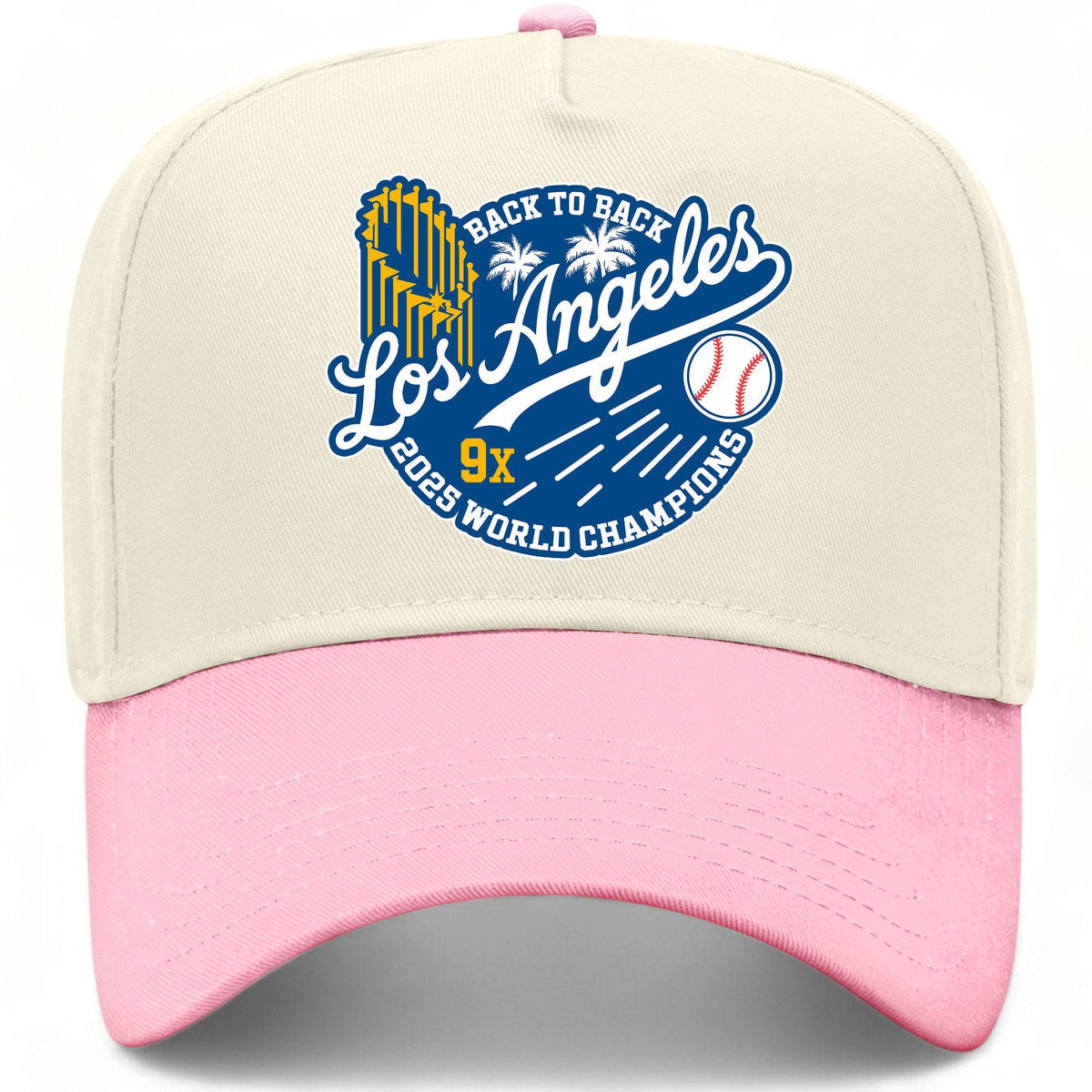 Los Angeles Baseball 2025 Champions 9x Hat