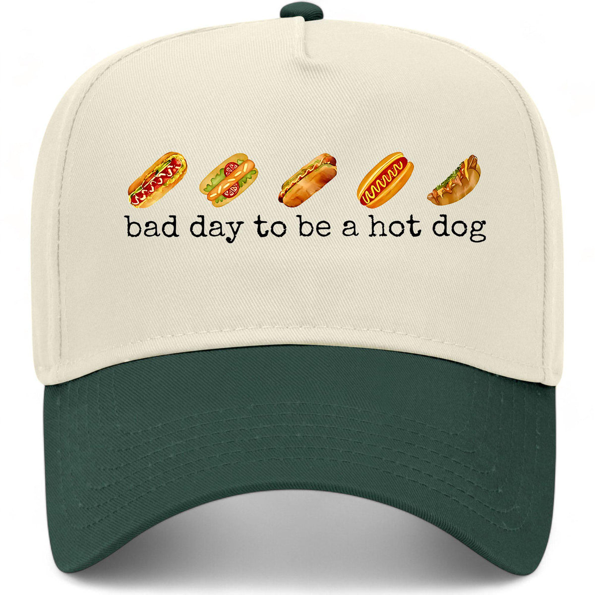 Bad Day To Be A Hotdog Buns Hat
