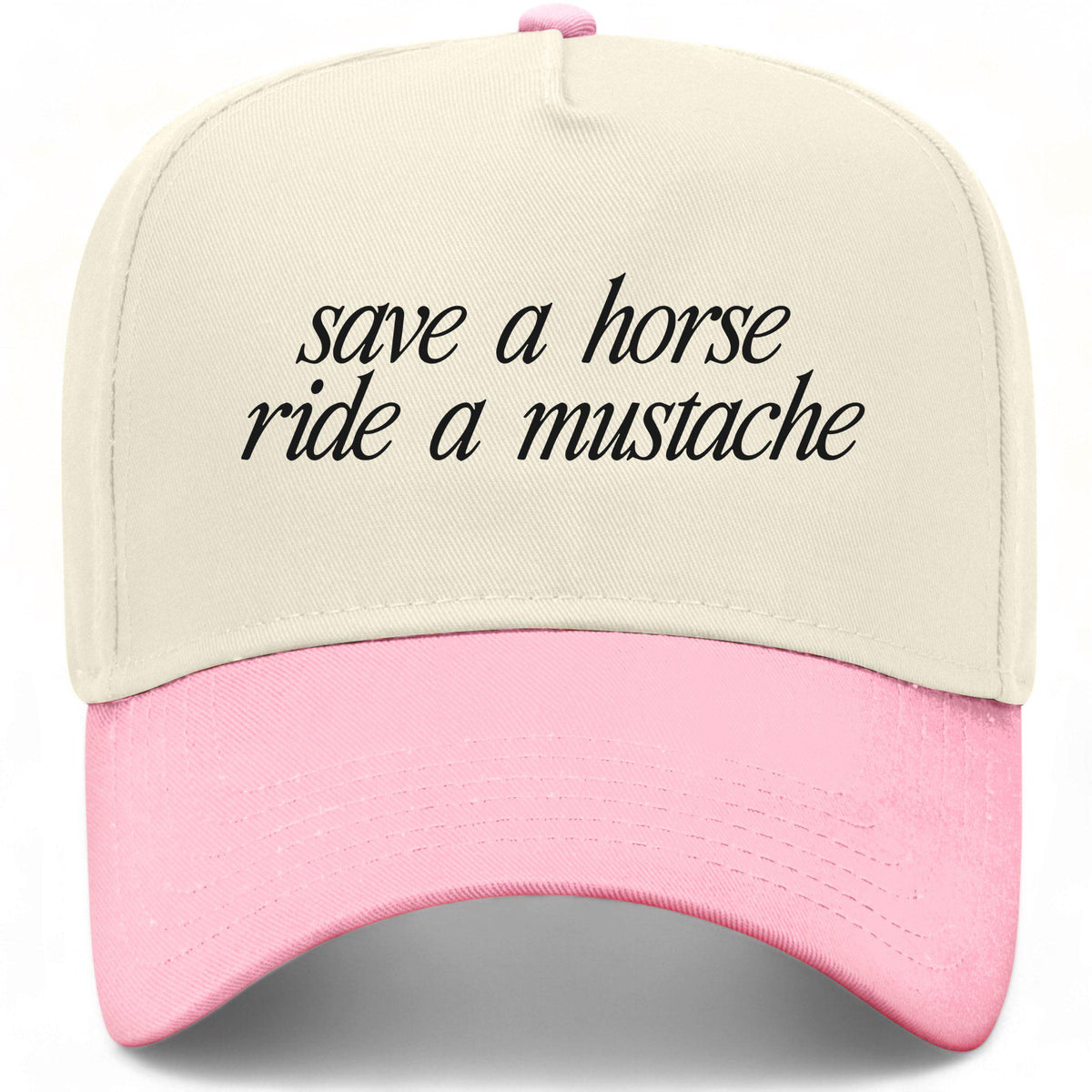 Wholesale: Save A Horse Ride A Mustache Hat | Discounted Hat Bundles | Trending and In Demand Hats for Businesses & Boutiques