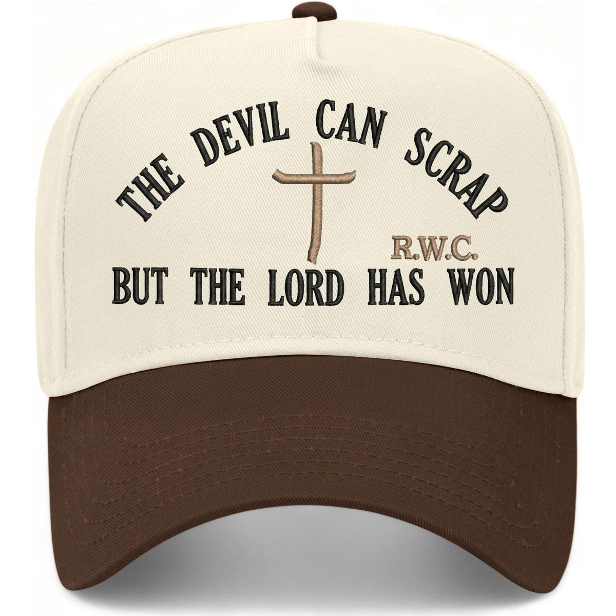 The Devil Can Scrap But The Lord Has Won Hat