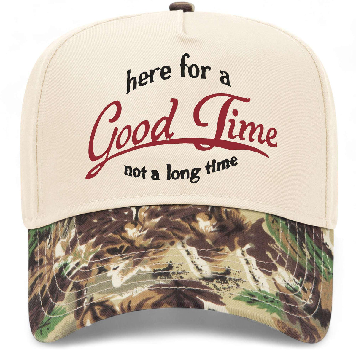 Here For A Good Time Not A Long Time Hat