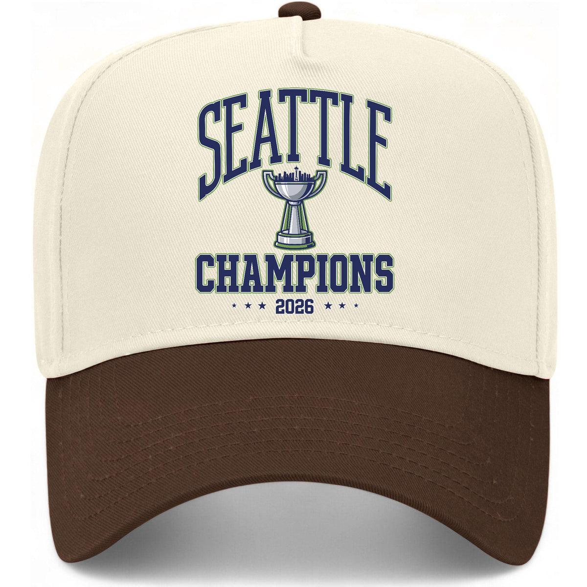 Seattle Football 2026 Champions Skyline Hat