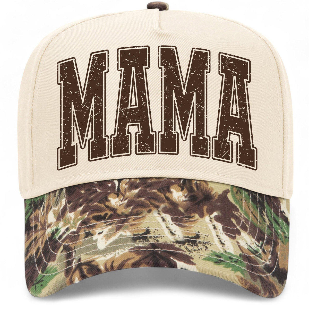 Mama Tall Distressed Hat