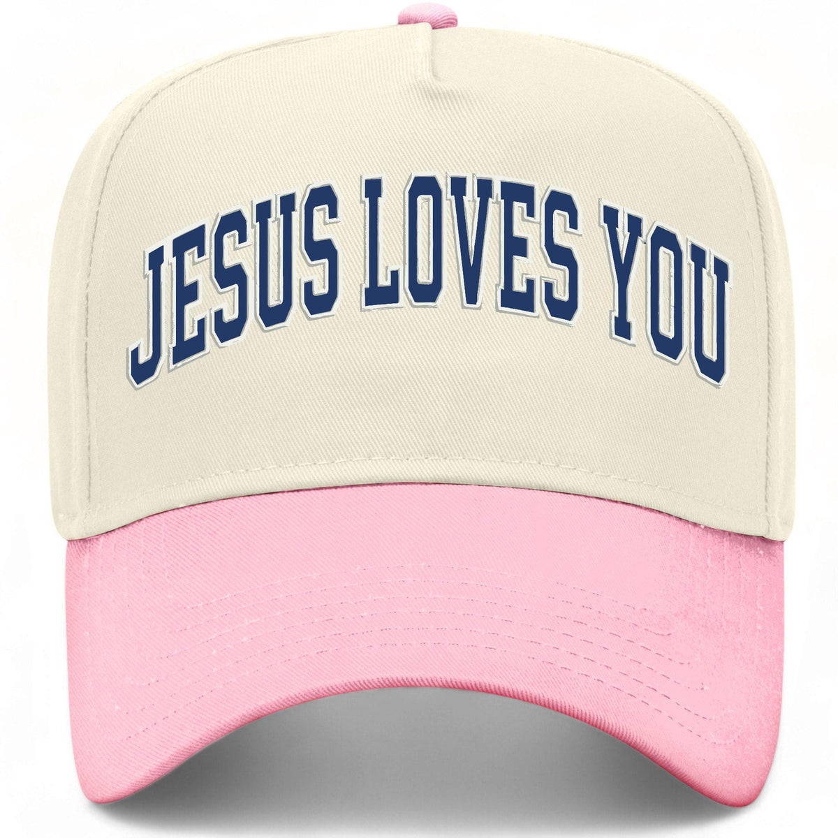 Jesus Loves You Navy Hat