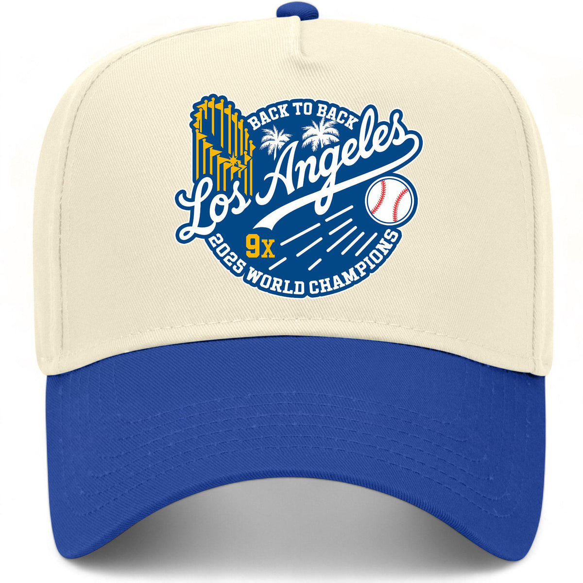 Los Angeles Baseball 2025 Champions 9x Hat