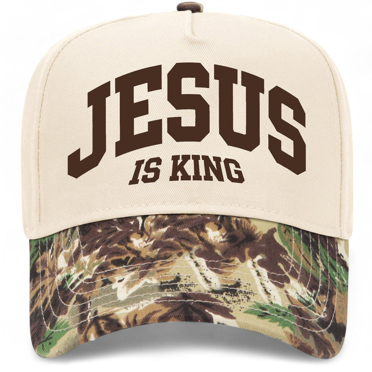 Jesus Is King Collegiate V2 Hat