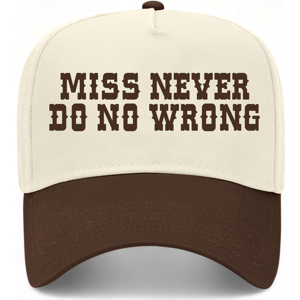 Miss Never Do No Wrong Hat