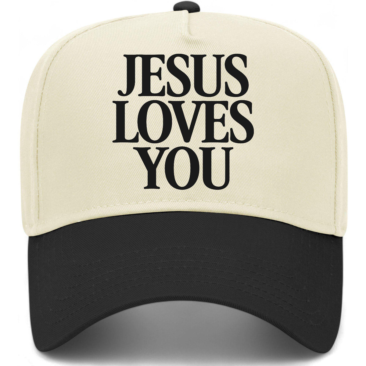 Jesus Loves You Stacked Hat