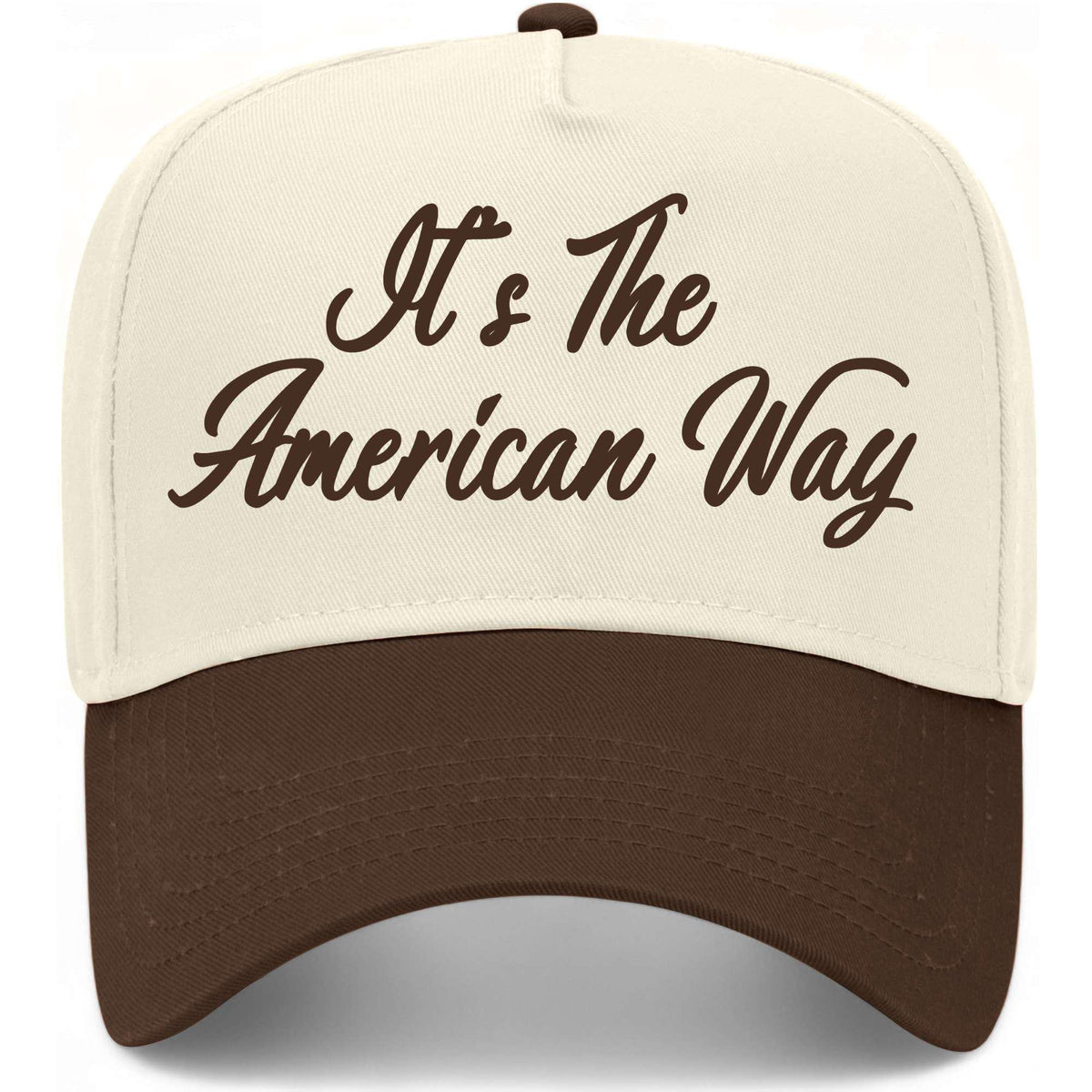 It's The American Way Cursive Hat