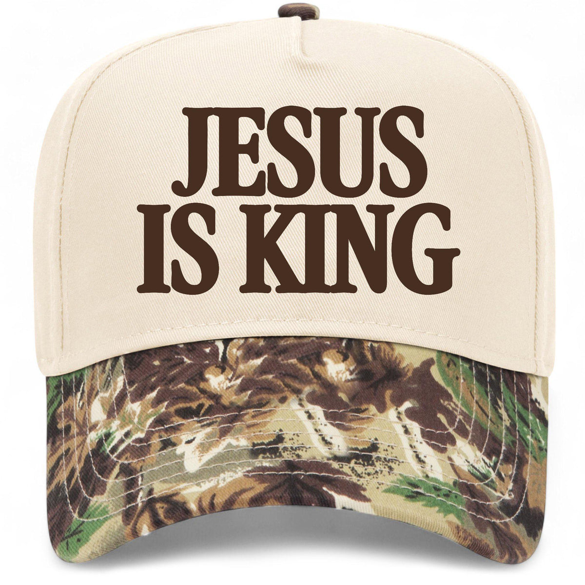 Jesus Is King Serif Hat